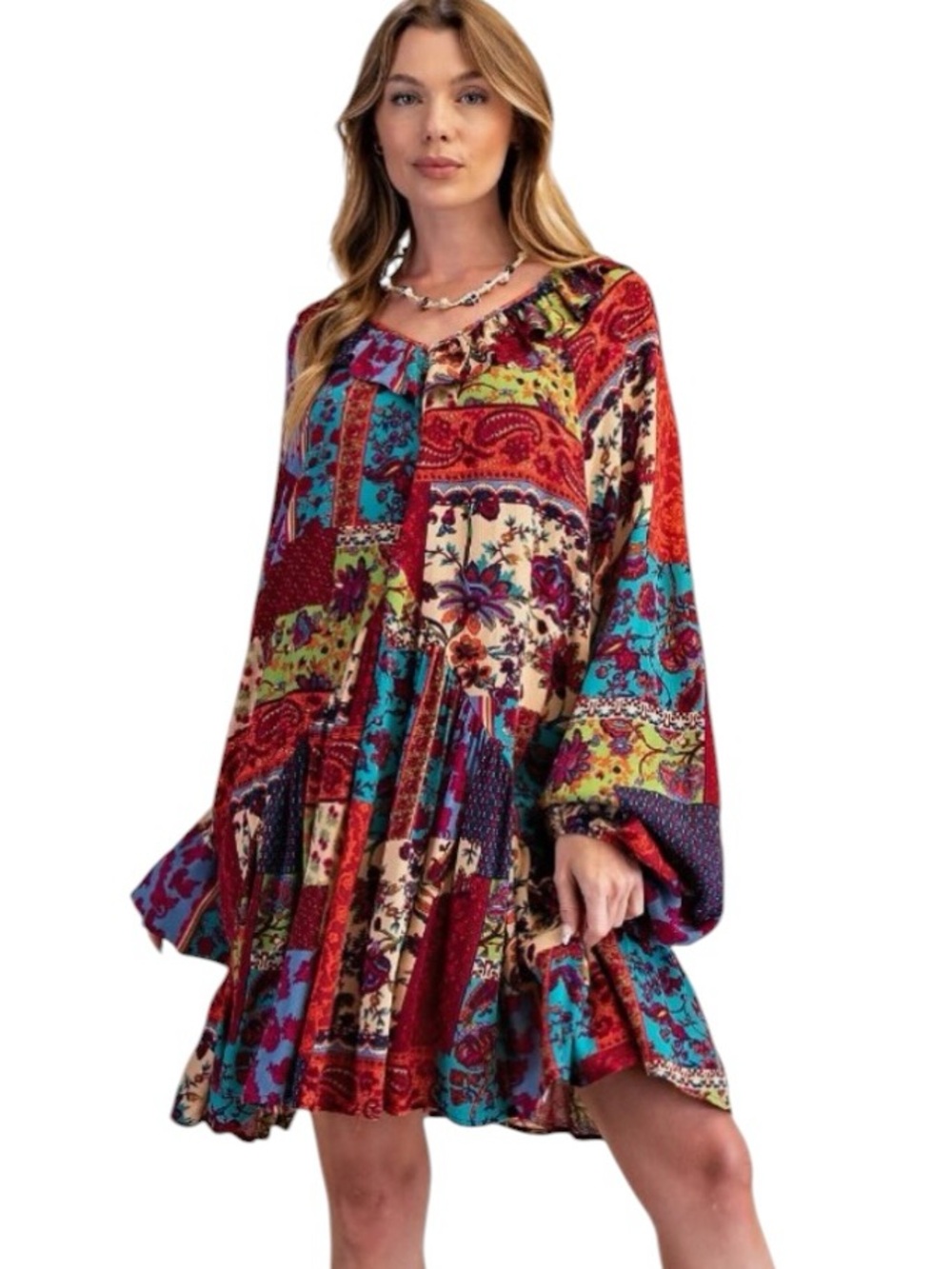 266:  EASEL NWT DRESS NATURAL LIME (H31)